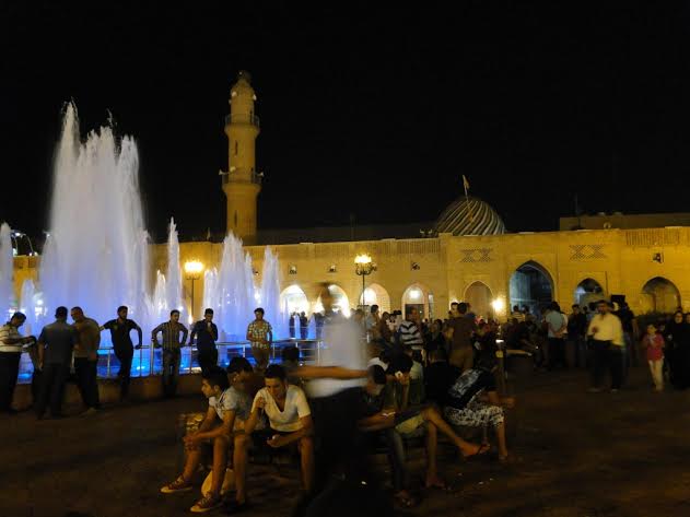 Erbil fountains