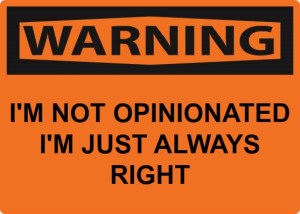 warning-opinionated